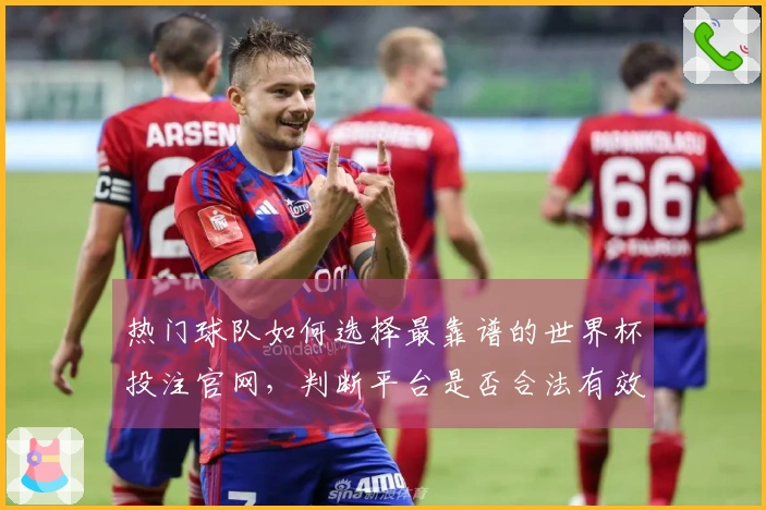 热门球队如何选择最靠谱的世界杯投注官网,判断平台是否合法有效?